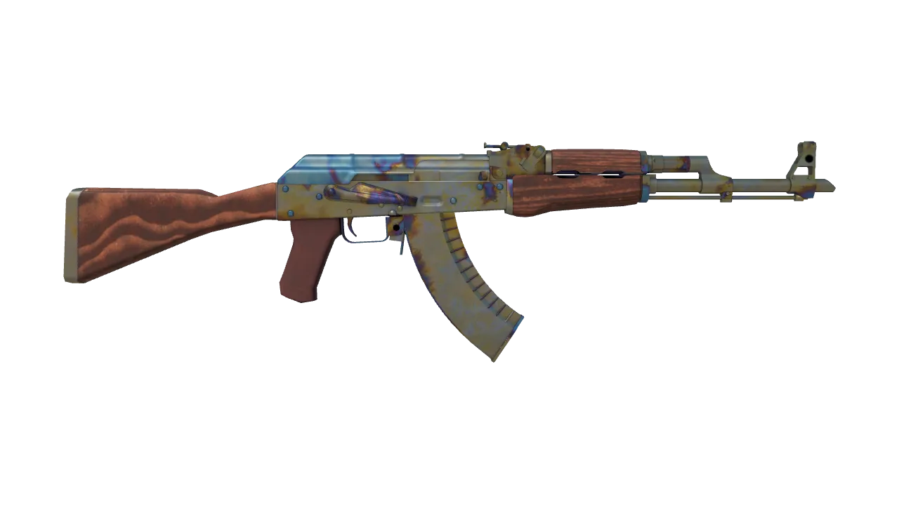AK-47 | Case Hardened seed #82, back