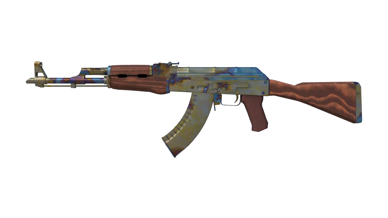 AK-47 | Case Hardened seed #842, front