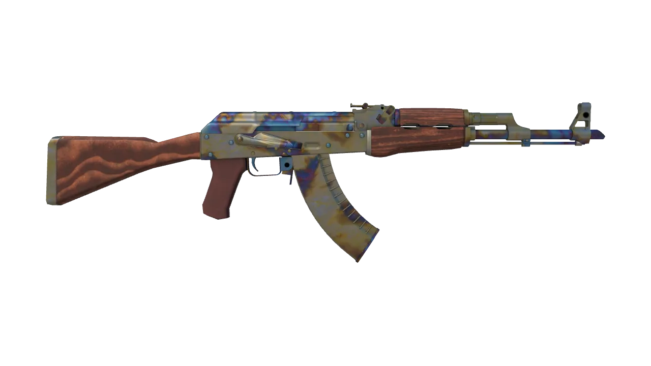 AK-47 | Case Hardened seed #847, back