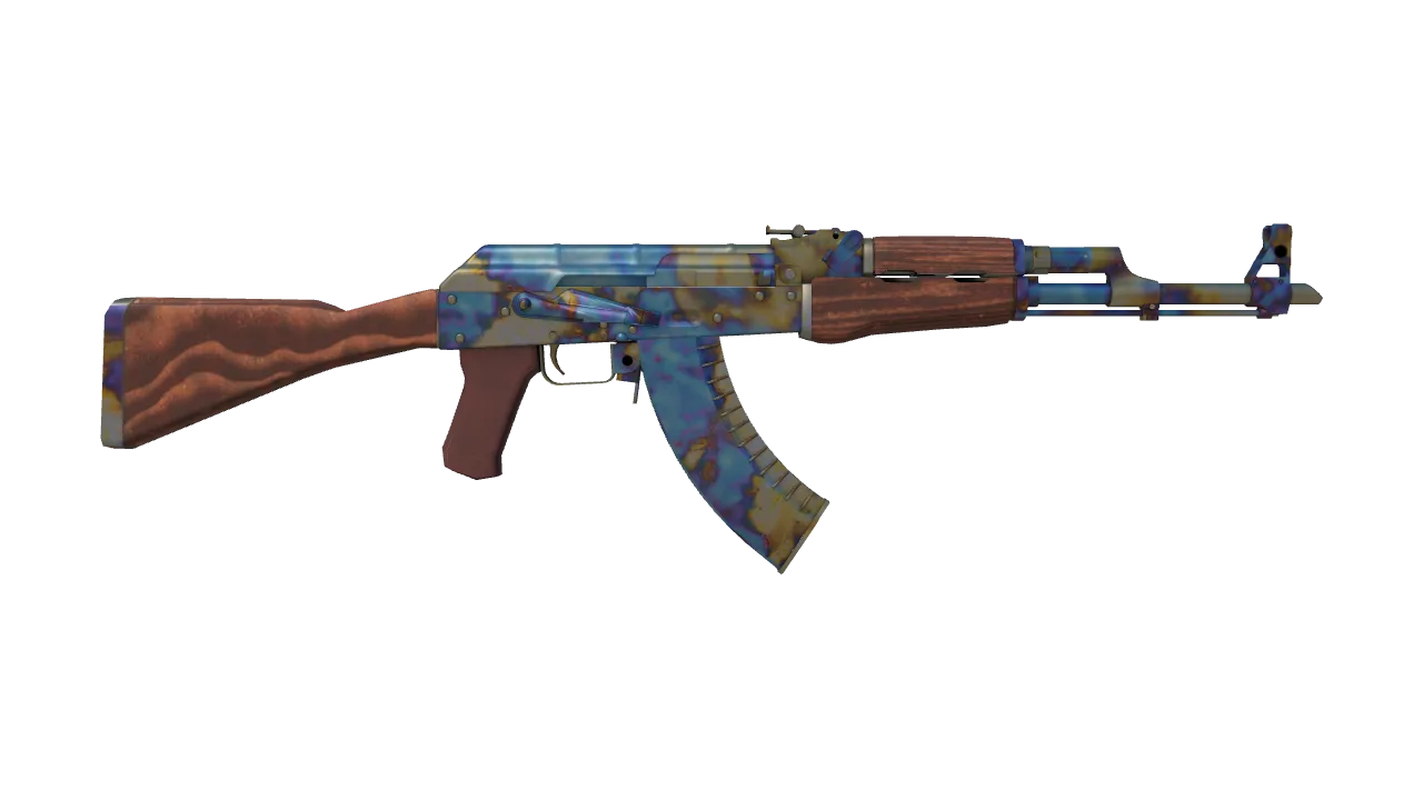 AK-47 | Case Hardened seed #849, back