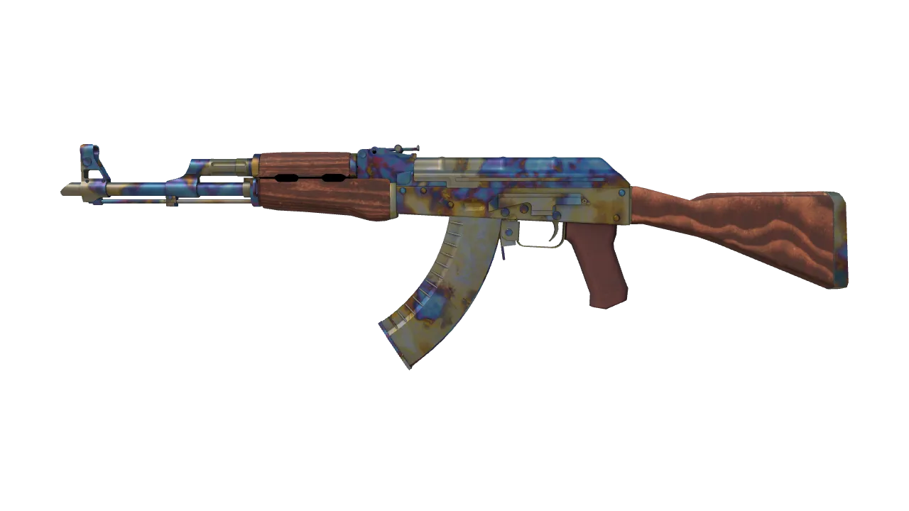 AK-47 | Case Hardened seed #856, front