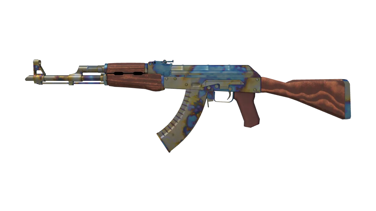 AK-47 | Case Hardened seed #862, front