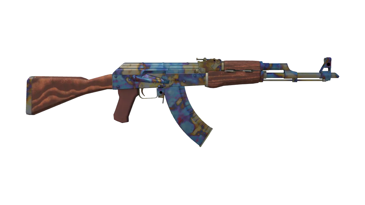 AK-47 | Case Hardened seed #872, back
