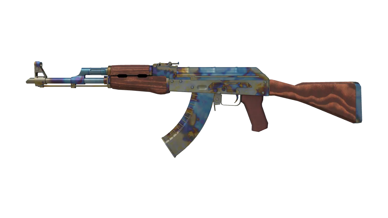 AK-47 | Case Hardened seed #878, front
