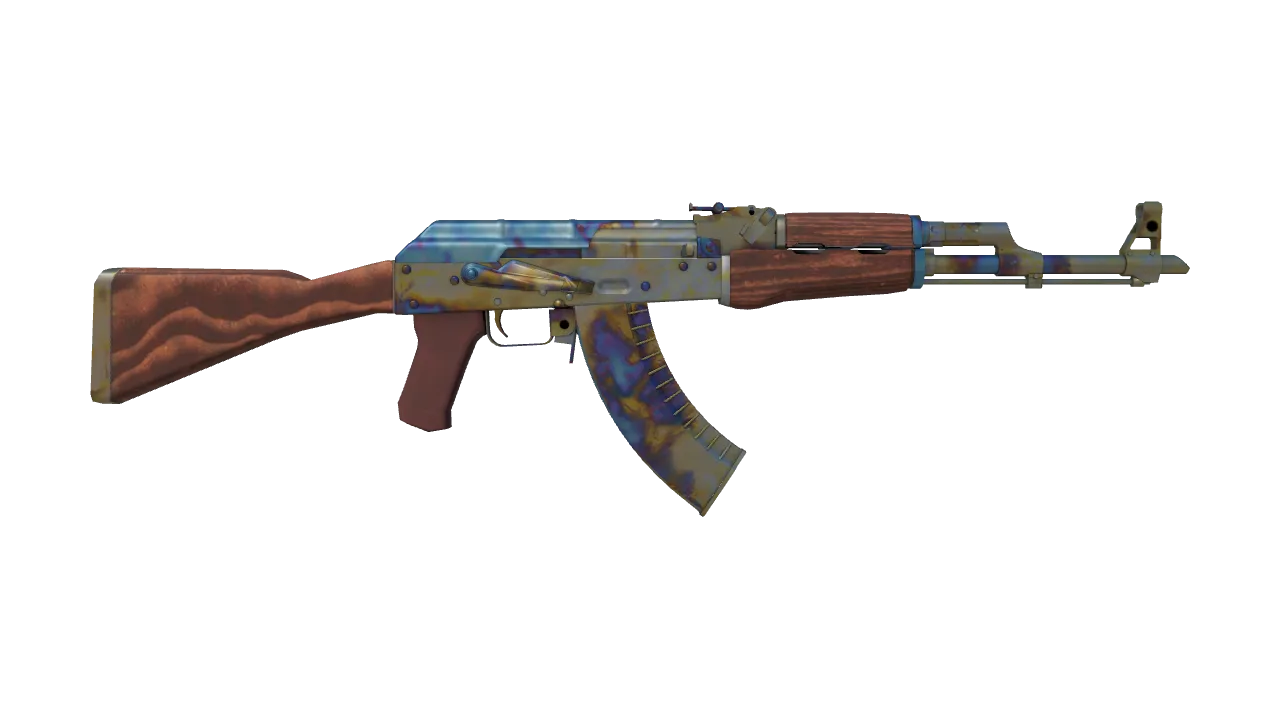 AK-47 | Case Hardened seed #888, back