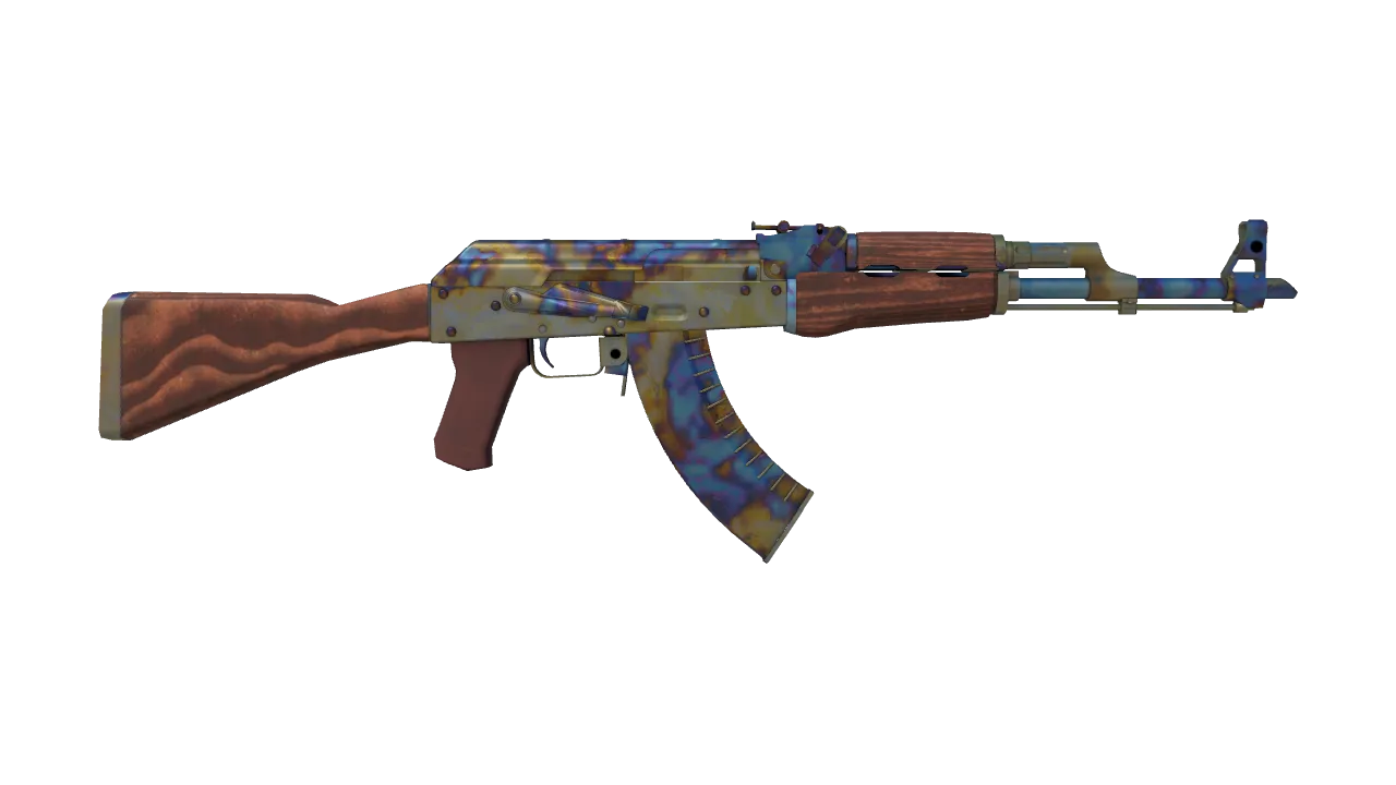 AK-47 | Case Hardened seed #892, back