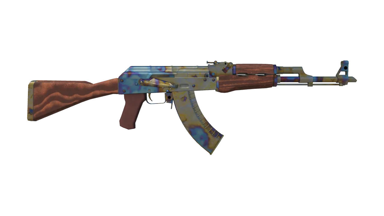 AK-47 | Case Hardened seed #92, back