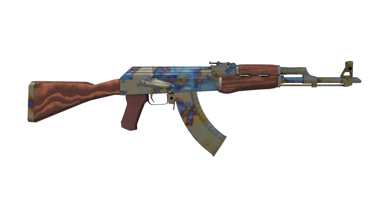 AK-47 | Case Hardened seed #922, back