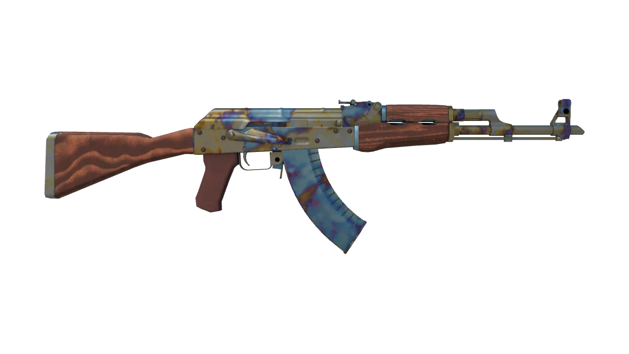 AK-47 | Case Hardened seed #927, back