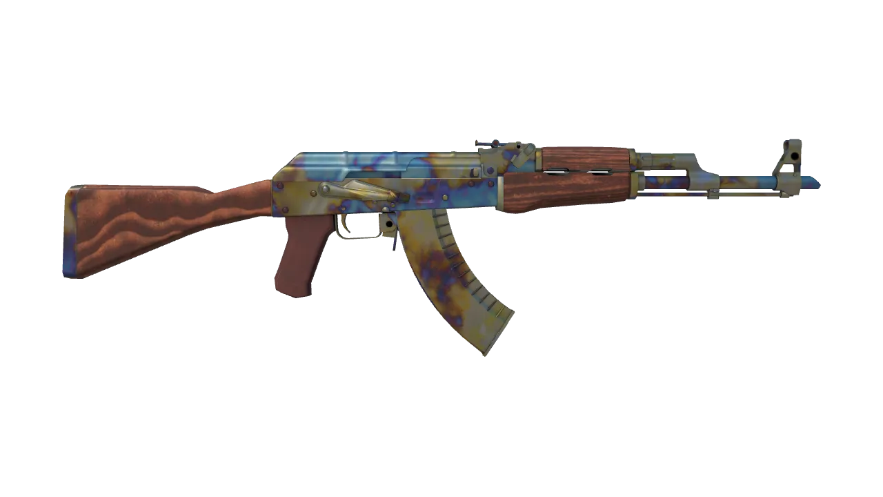 AK-47 | Case Hardened seed #935, back