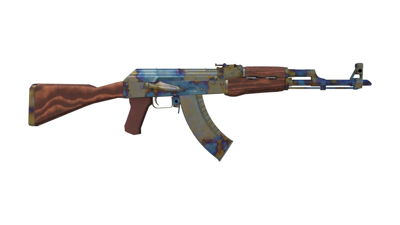 AK-47 | Case Hardened seed #961, back