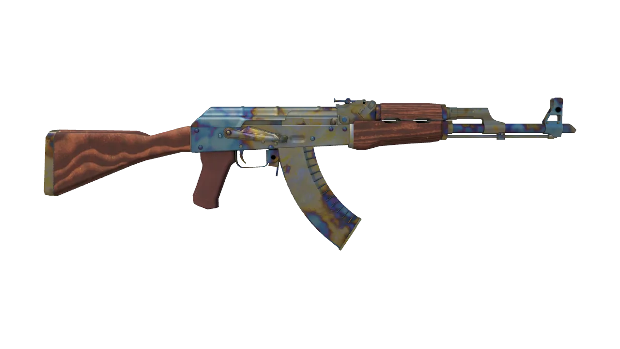 AK-47 | Case Hardened seed #965, back