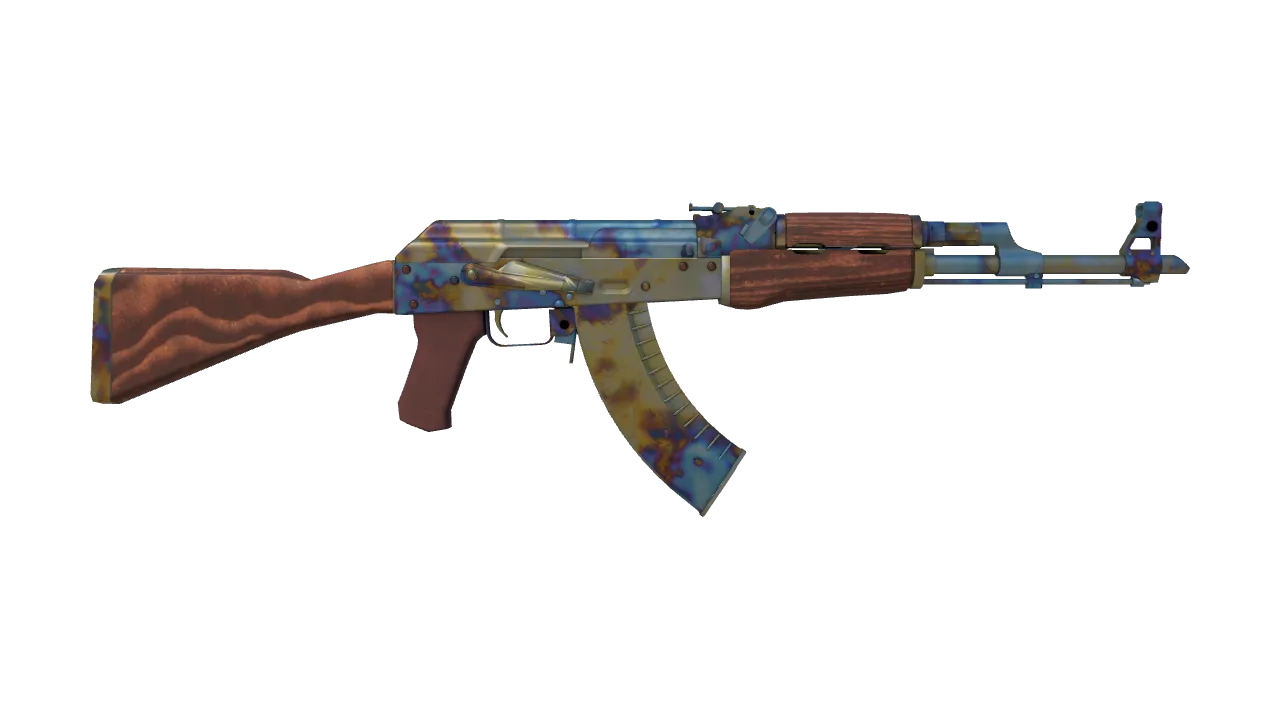 AK-47 | Case Hardened seed #969, back