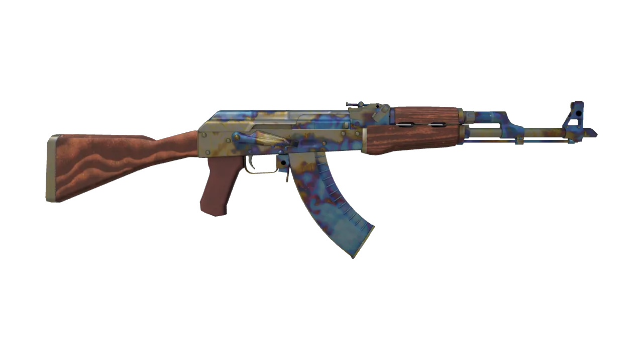 AK-47 | Case Hardened seed #978, back