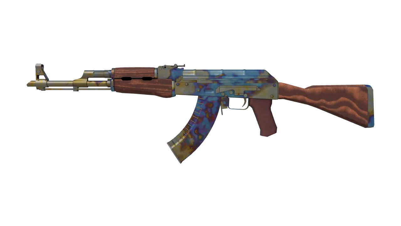 AK-47 | Case Hardened seed #985, front