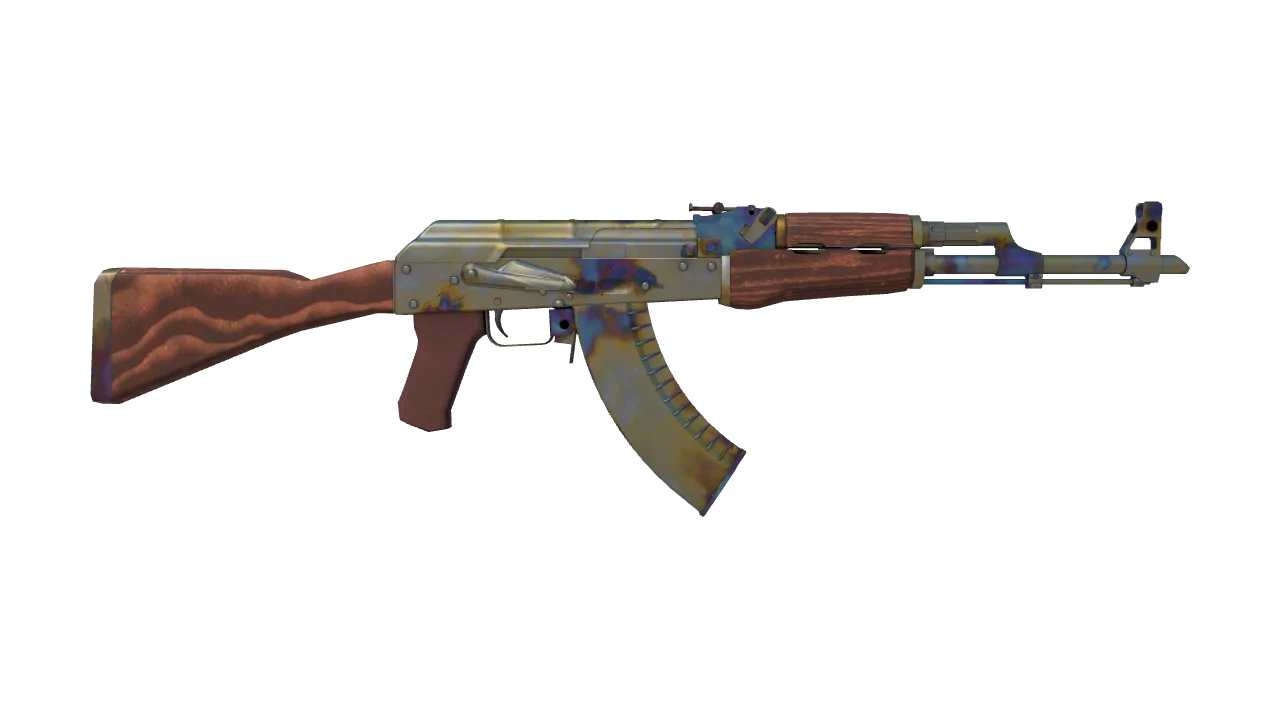 AK-47 | Case Hardened seed #996, back