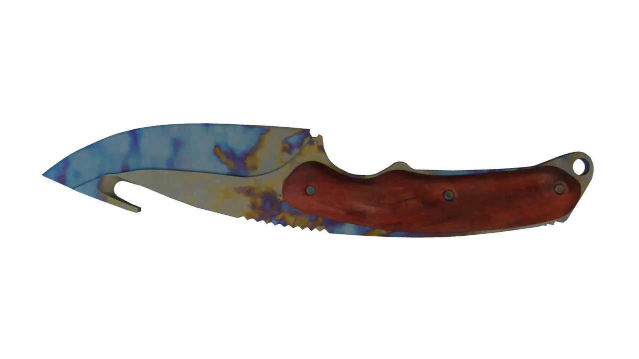 Gut Knife | Case Hardened seed #167, back
