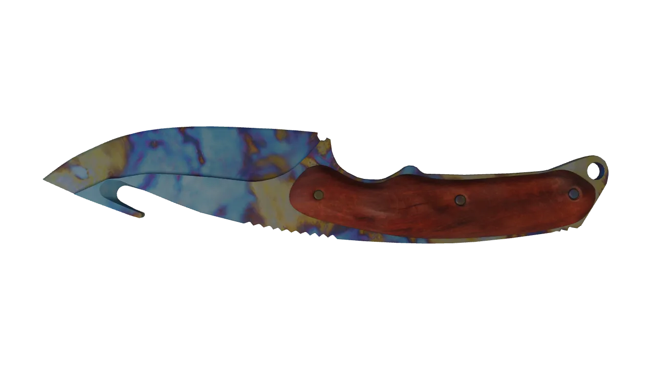 Gut Knife | Case Hardened seed #286, back
