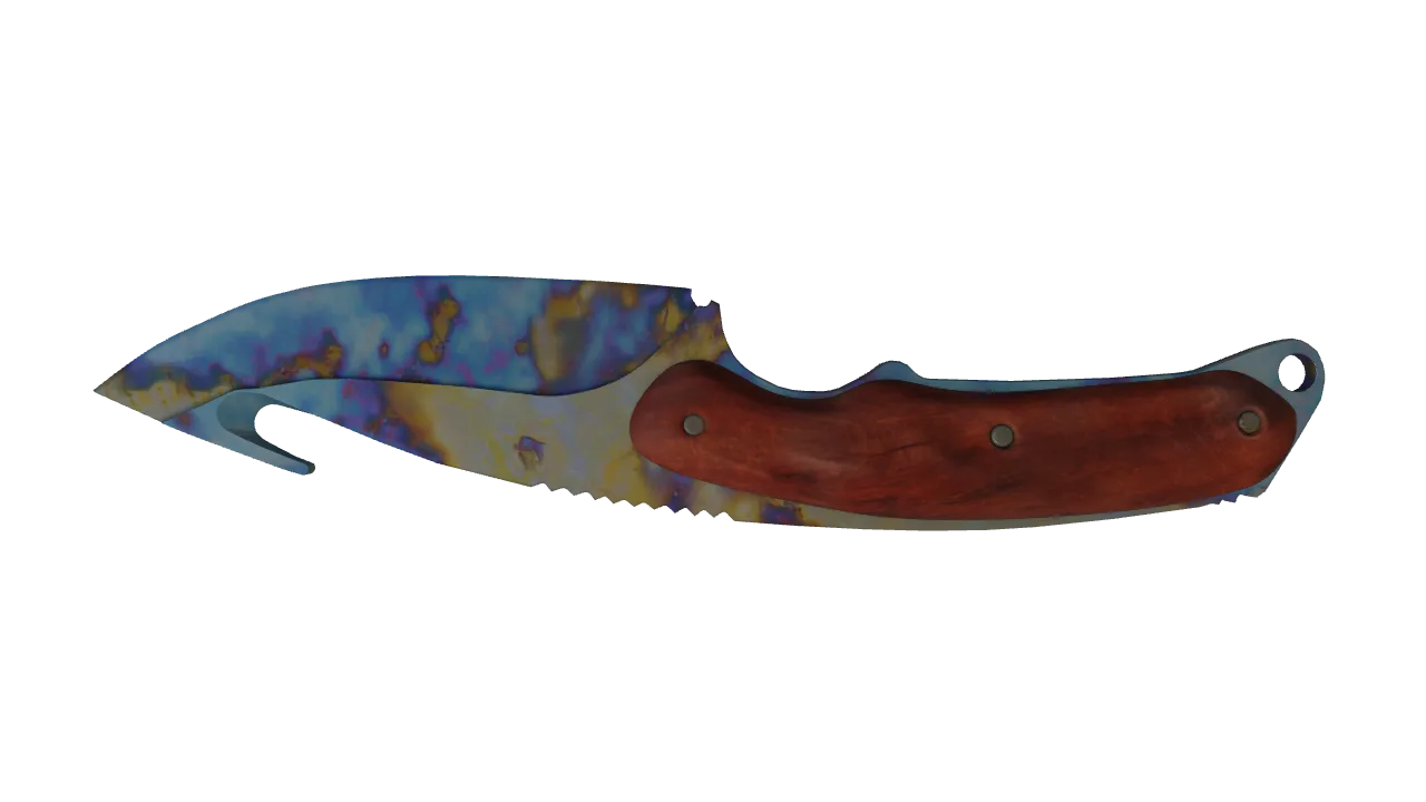 Gut Knife | Case Hardened seed #37, back