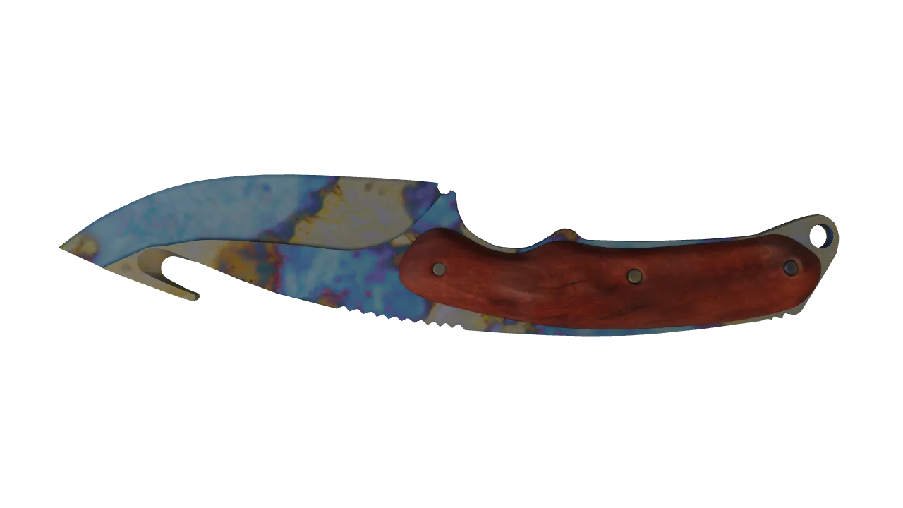 Gut Knife | Case Hardened seed #40, back