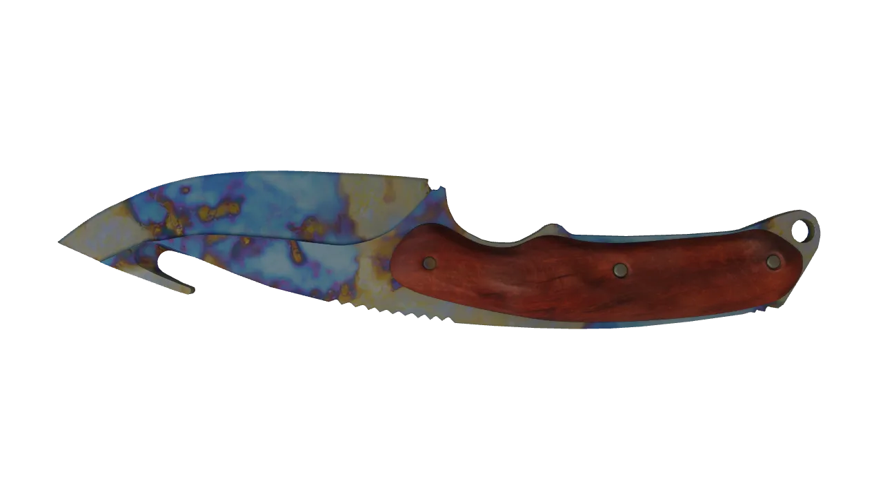 Gut Knife | Case Hardened seed #428, back