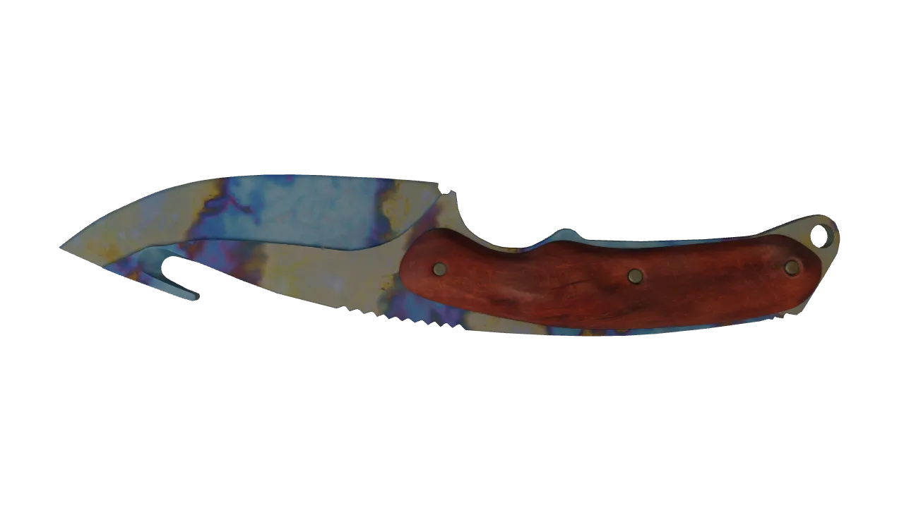 Gut Knife | Case Hardened seed #476, back
