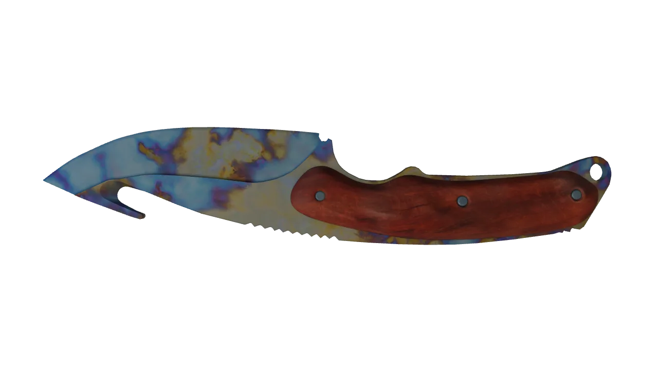 Gut Knife | Case Hardened seed #53, back