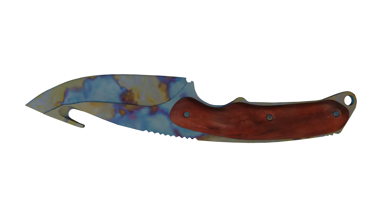 Gut Knife | Case Hardened seed #539, back
