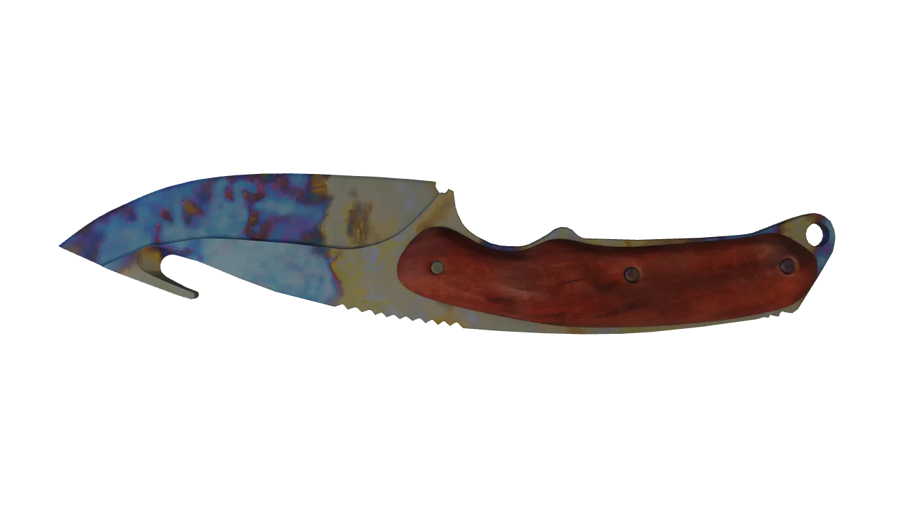 Gut Knife | Case Hardened seed #639, back