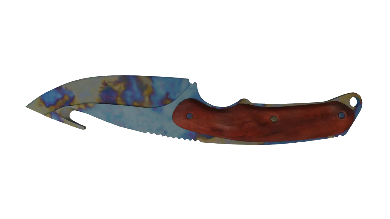 Gut Knife | Case Hardened seed #691, back