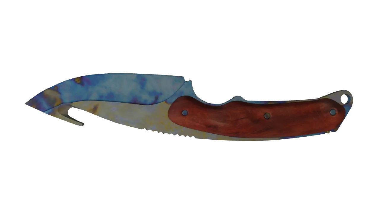 Gut Knife | Case Hardened seed #723, back