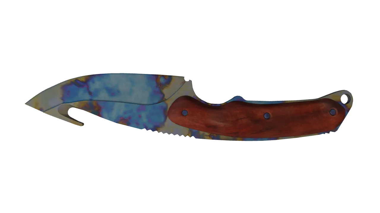 Gut Knife | Case Hardened seed #724, back