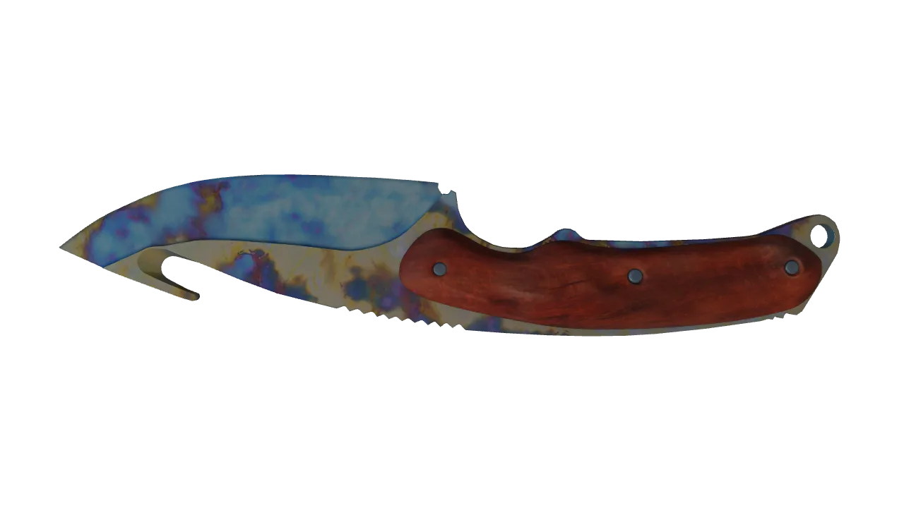 Gut Knife | Case Hardened seed #730, back