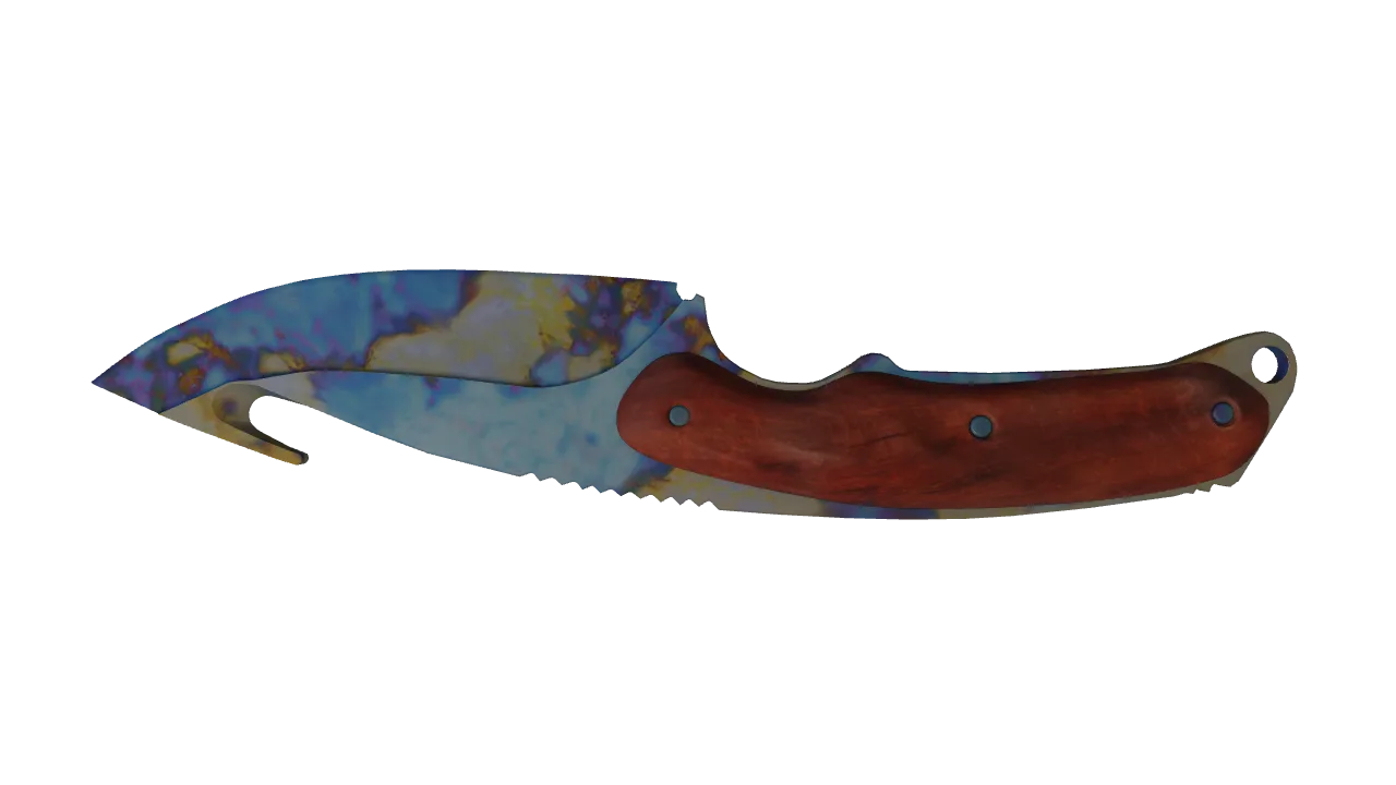 Gut Knife | Case Hardened seed #766, back