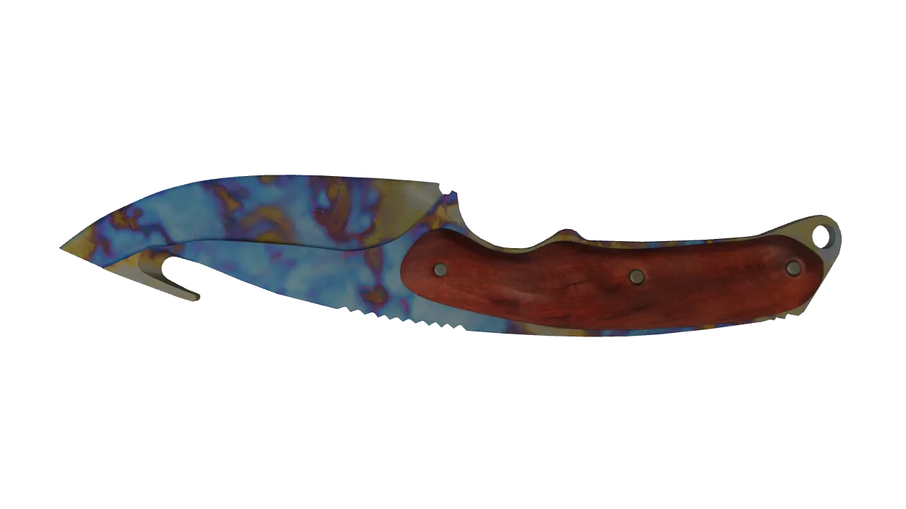 Gut Knife | Case Hardened seed #776, back