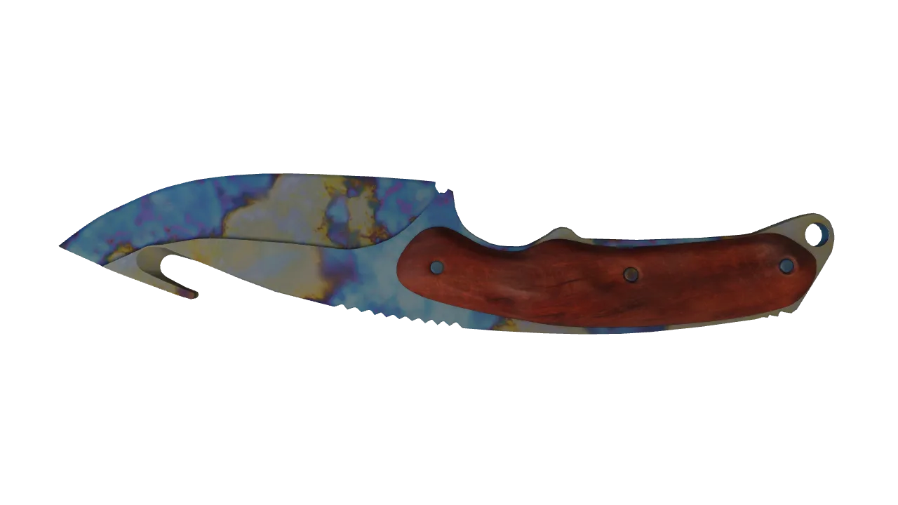 Gut Knife | Case Hardened seed #826, back