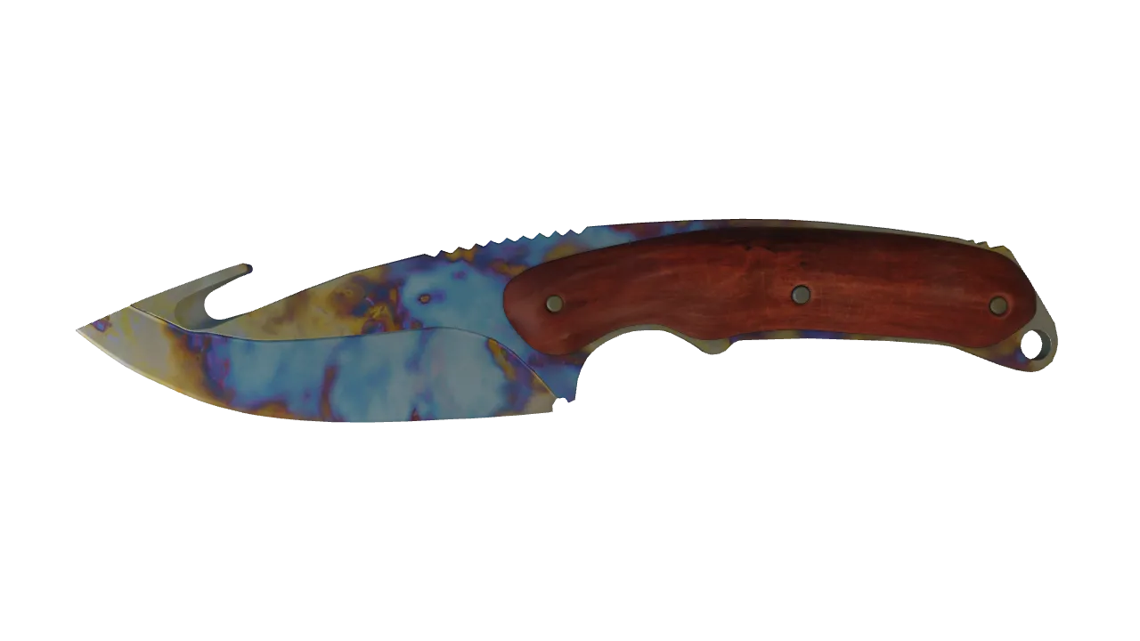 Gut Knife | Case Hardened seed #920, front