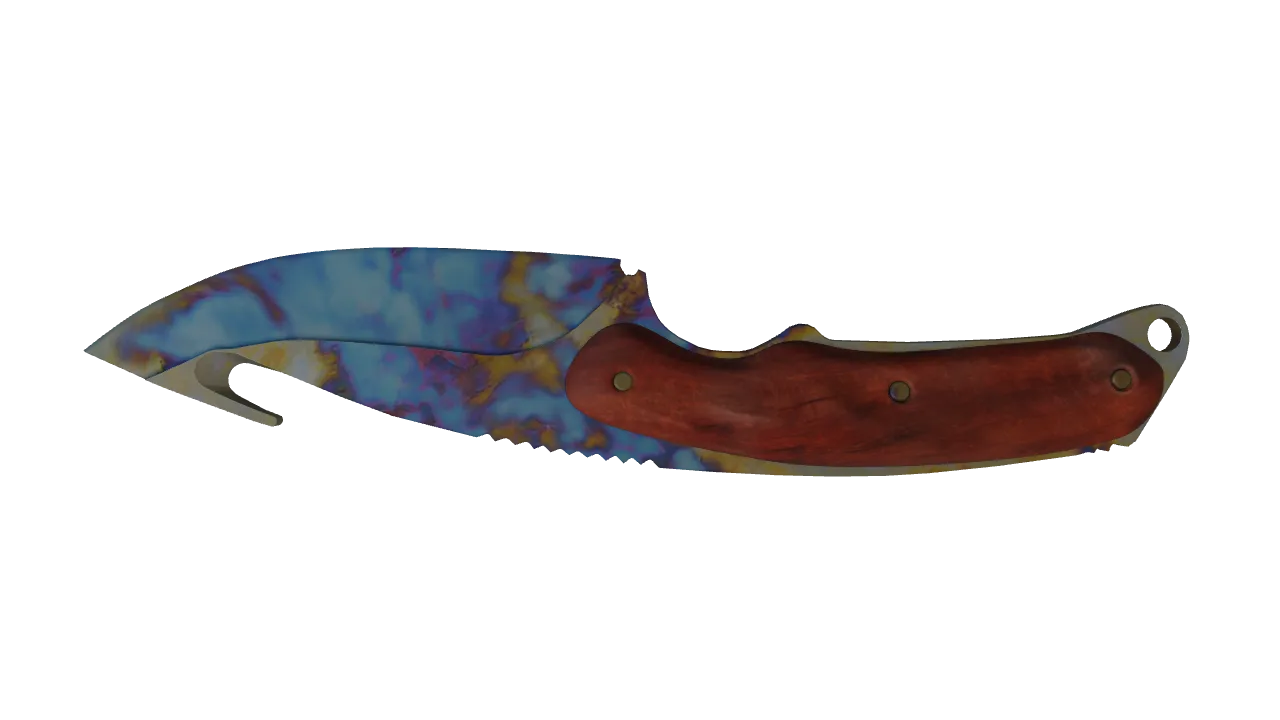 Gut Knife | Case Hardened seed #922, back