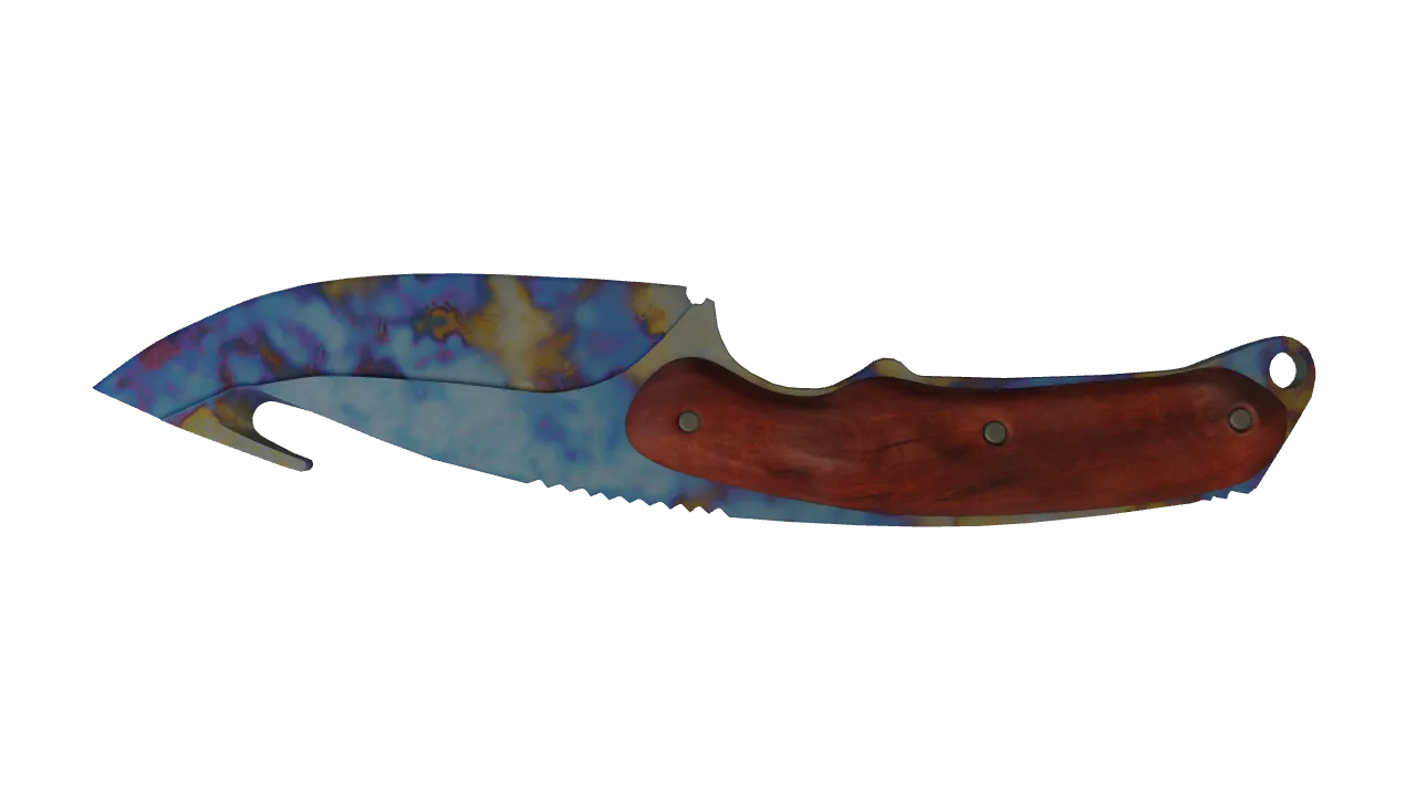 Gut Knife | Case Hardened seed #928, back