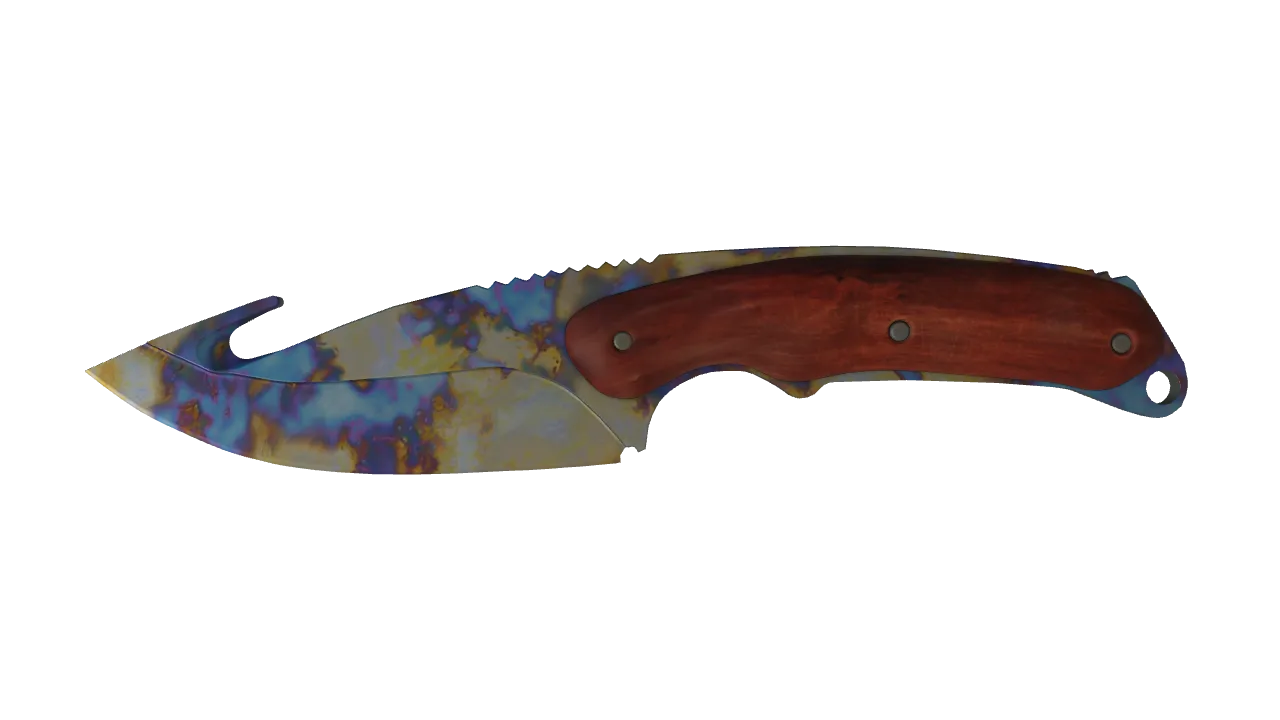 Gut Knife | Case Hardened seed #928, front