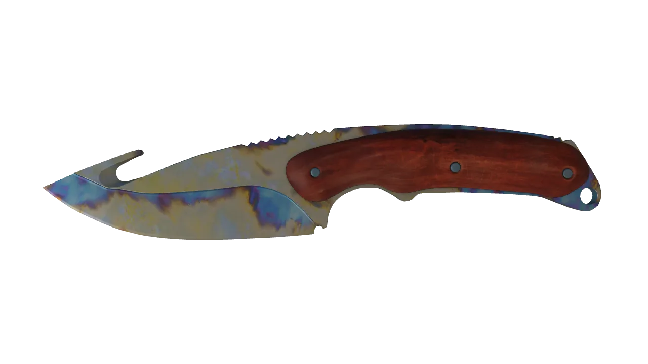 Gut Knife | Case Hardened seed #939, front