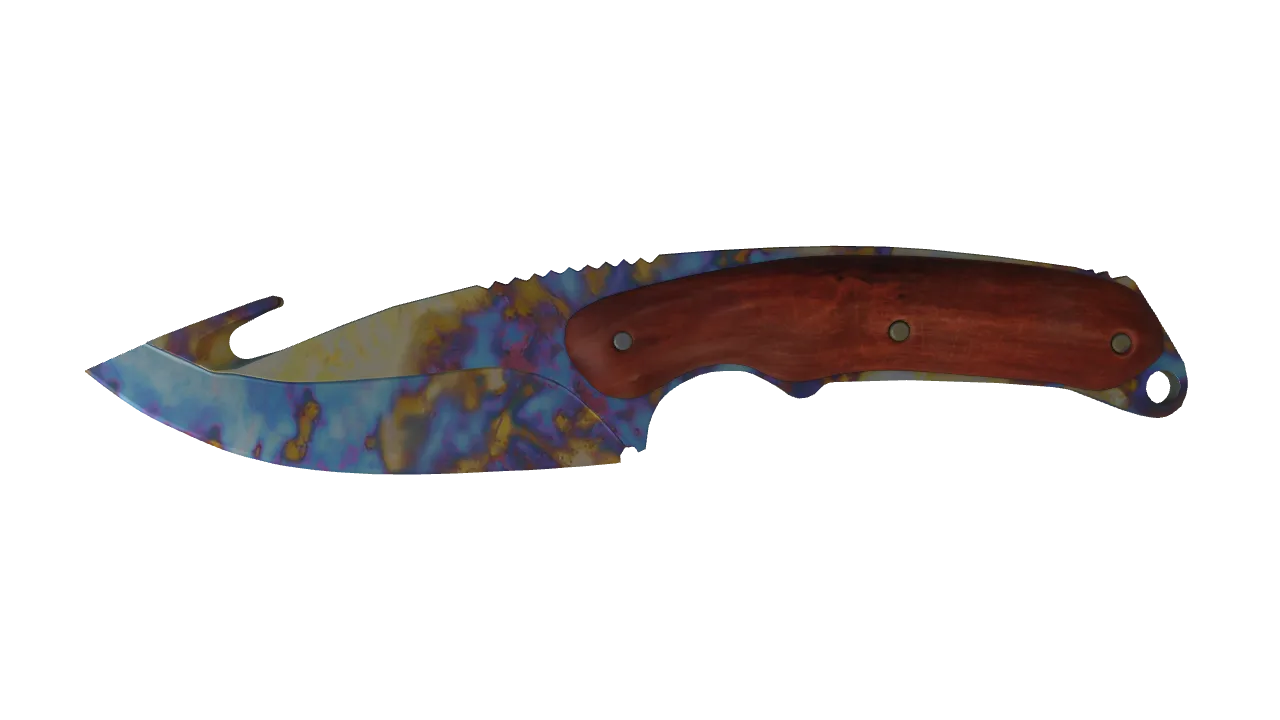Gut Knife | Case Hardened seed #953, front