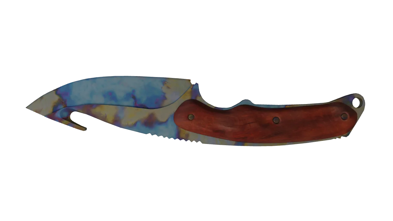 Gut Knife | Case Hardened seed #971, back
