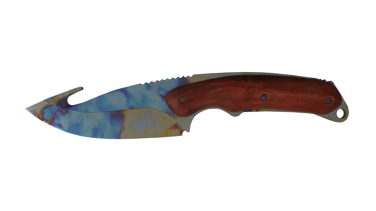 Gut Knife | Case Hardened seed #971, front