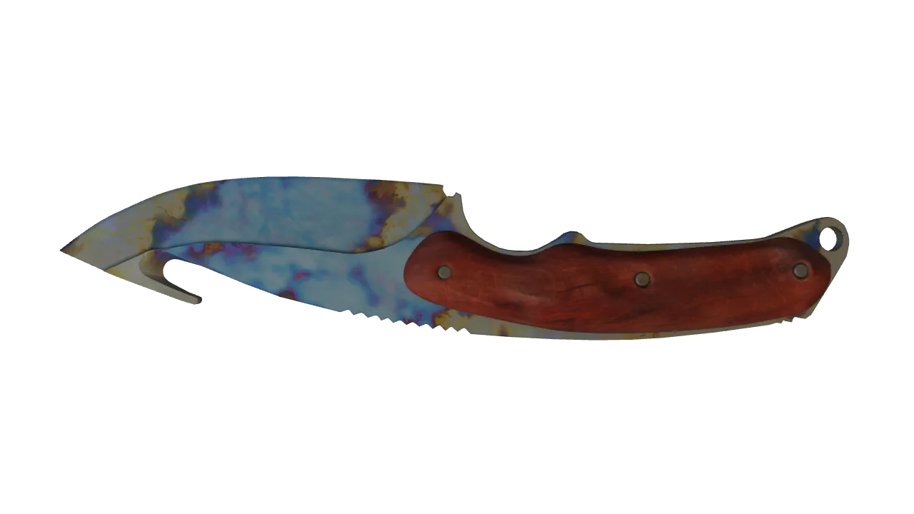 Gut Knife | Case Hardened seed #997, back