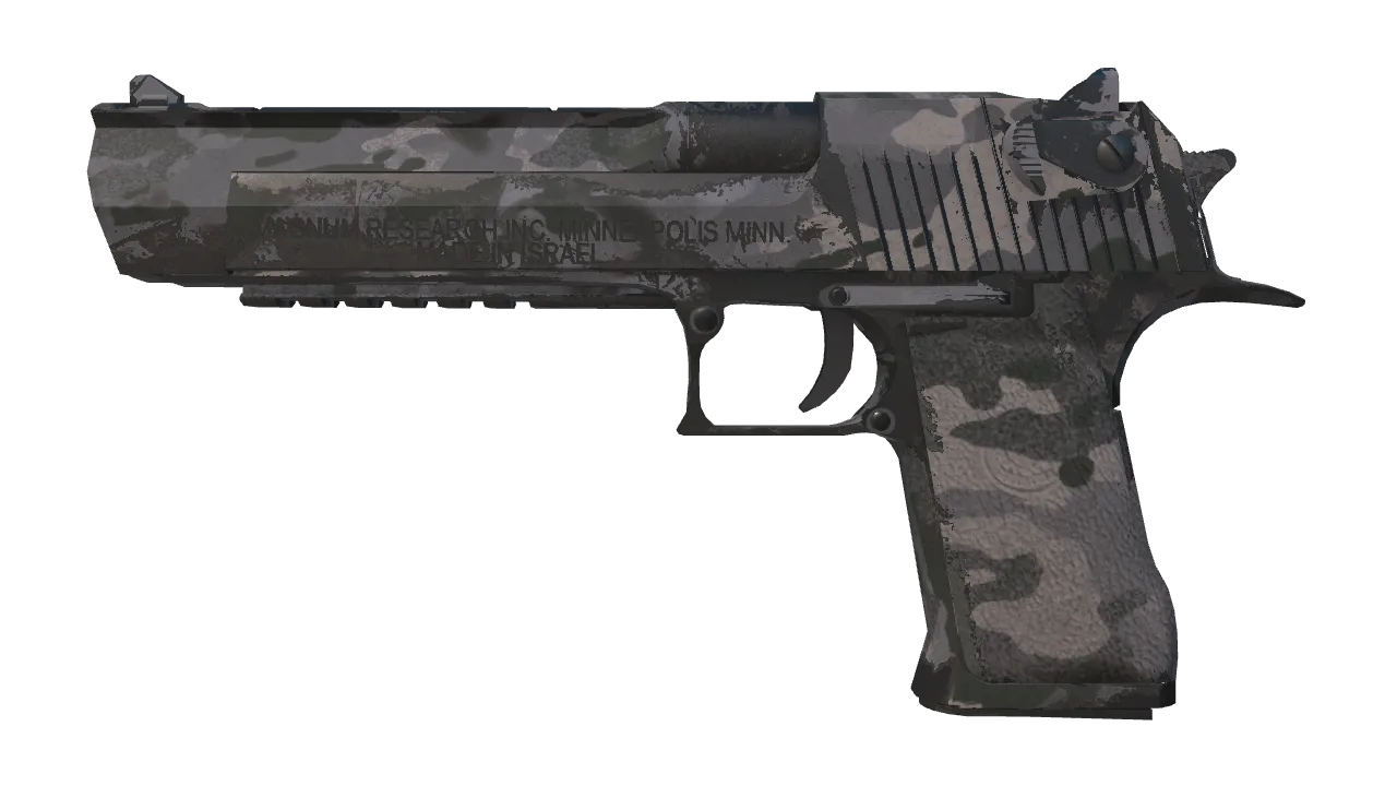 Desert Eagle | Urban Rubble (Field-Tested) — Dust II light, front