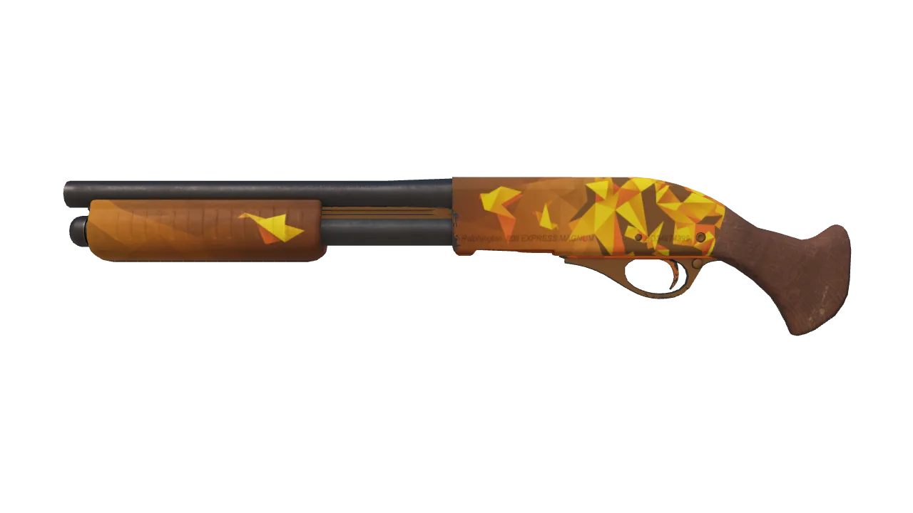 Sawed-Off | Origami (Factory New) — Dust II light, front
