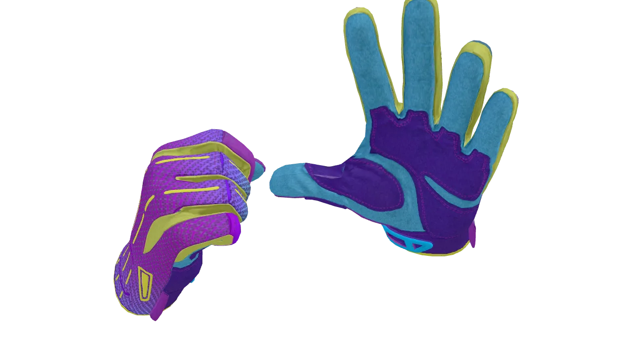 Sport Gloves | Ultra Violent seed #0, back