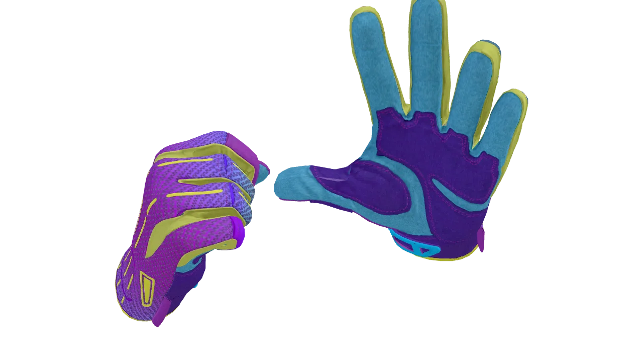 Sport Gloves | Ultra Violent seed #317, back