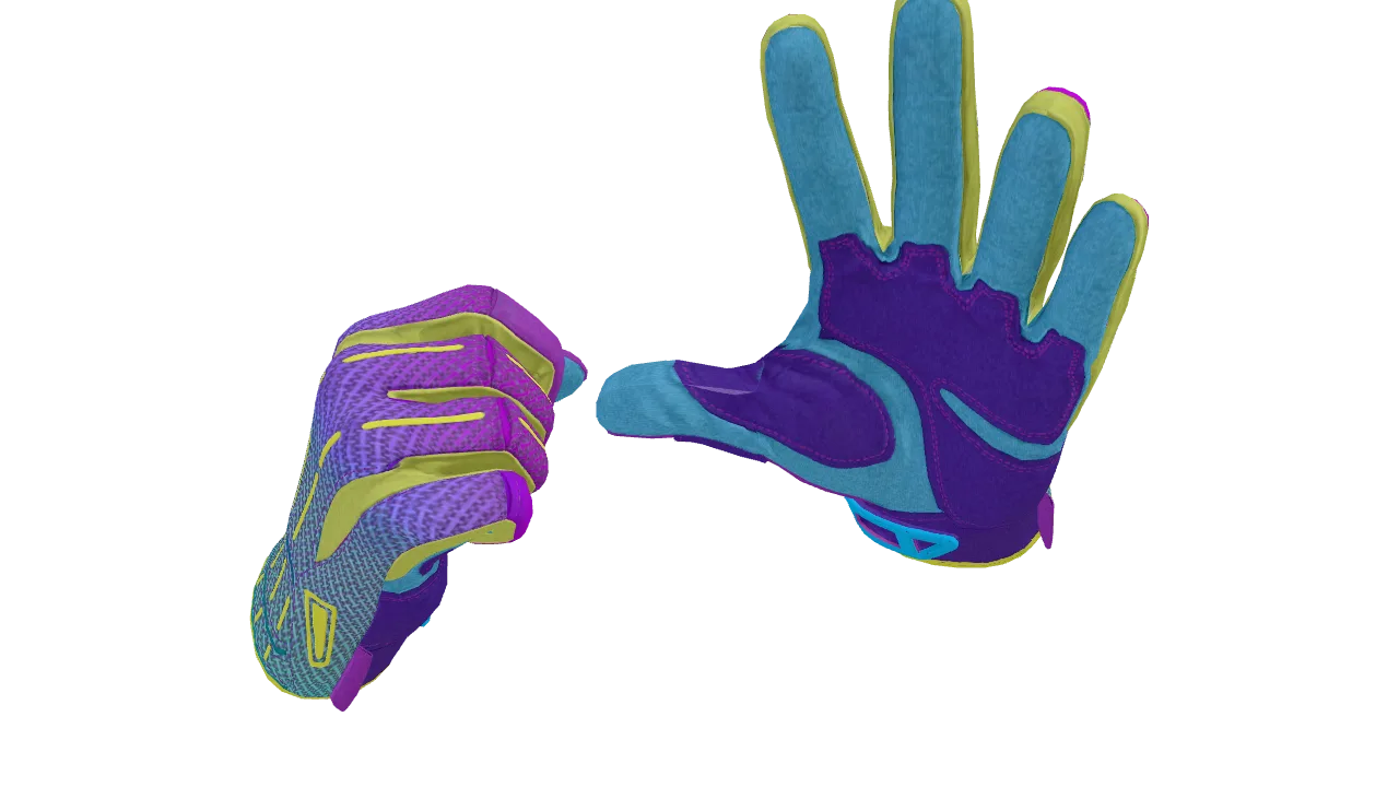 Sport Gloves | Ultra Violent seed #632, back
